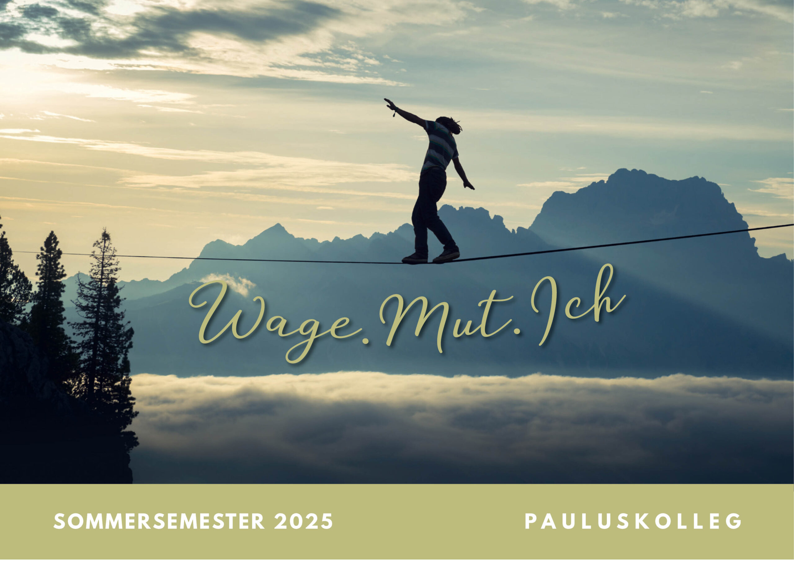 Broschüre Pauluskolleg - Semesterprogramm